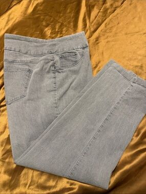 Ruby Rd. Light Gray Women’s Jeggings - Slim Stretch Fit